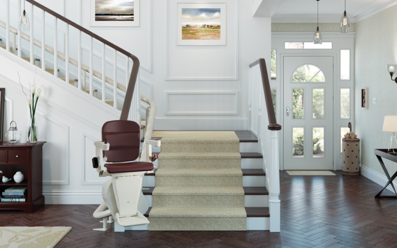 Curved Stairlift Cost in Devon