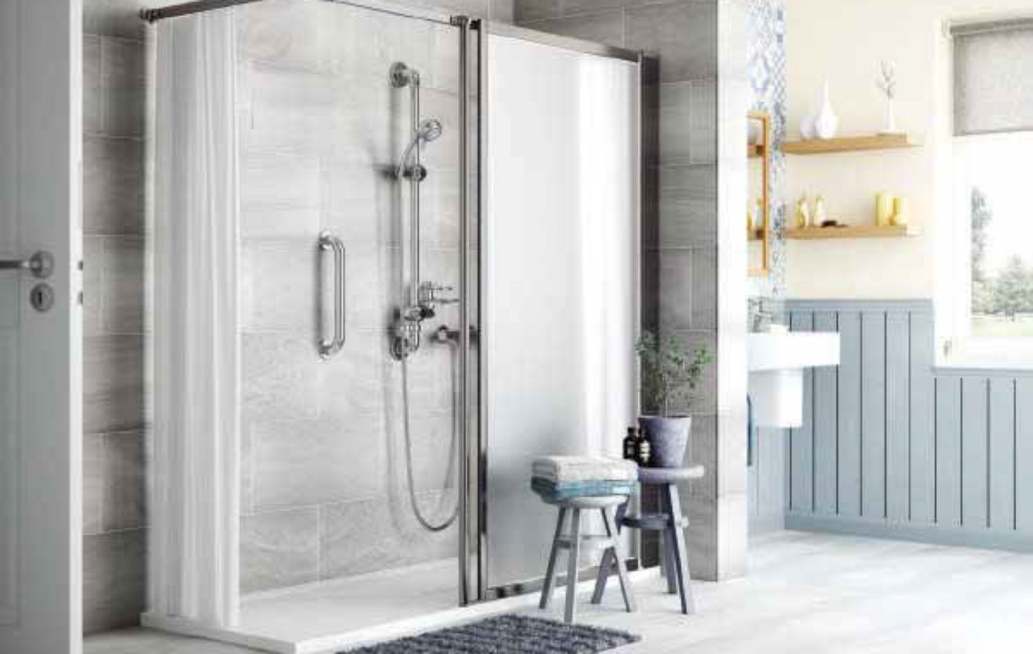 Easy Access Shower installation Devon