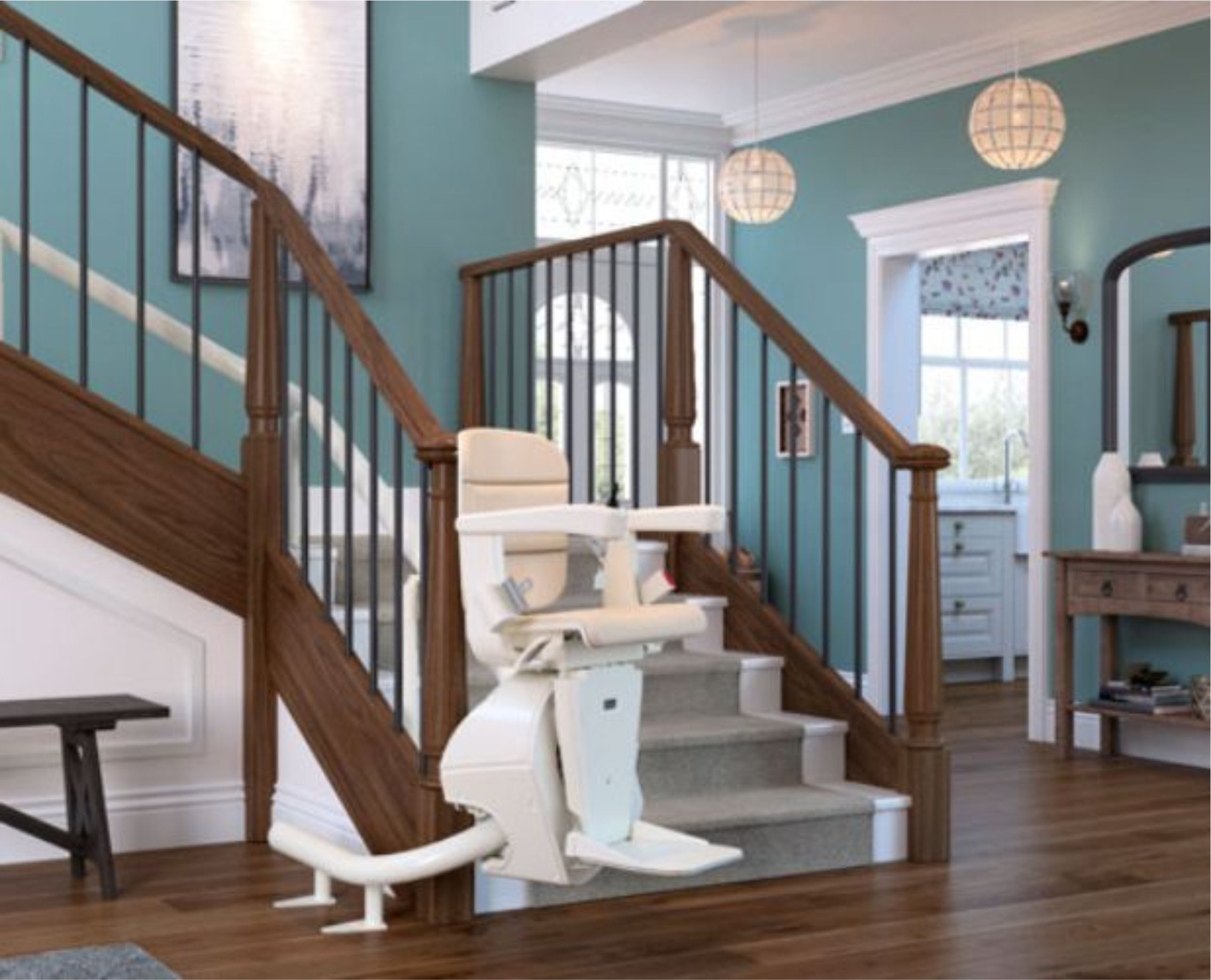 Curved Stairlift Devon